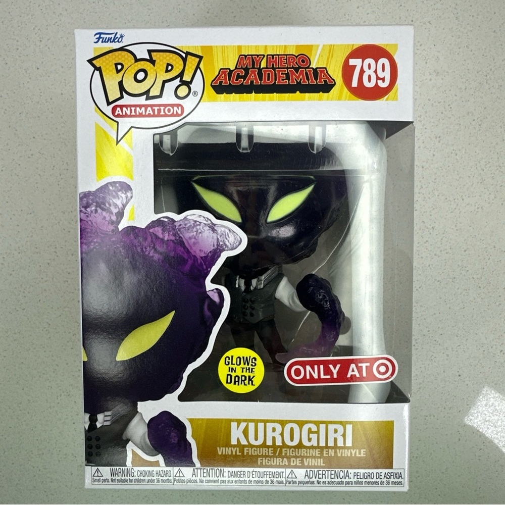 Funko Pop! Animation My Hero Academia Kurogiri Figure - Purple and Black